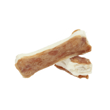 Pets Unlimited Chewy Bone with Duck Medium Dog Treats 2pcs -